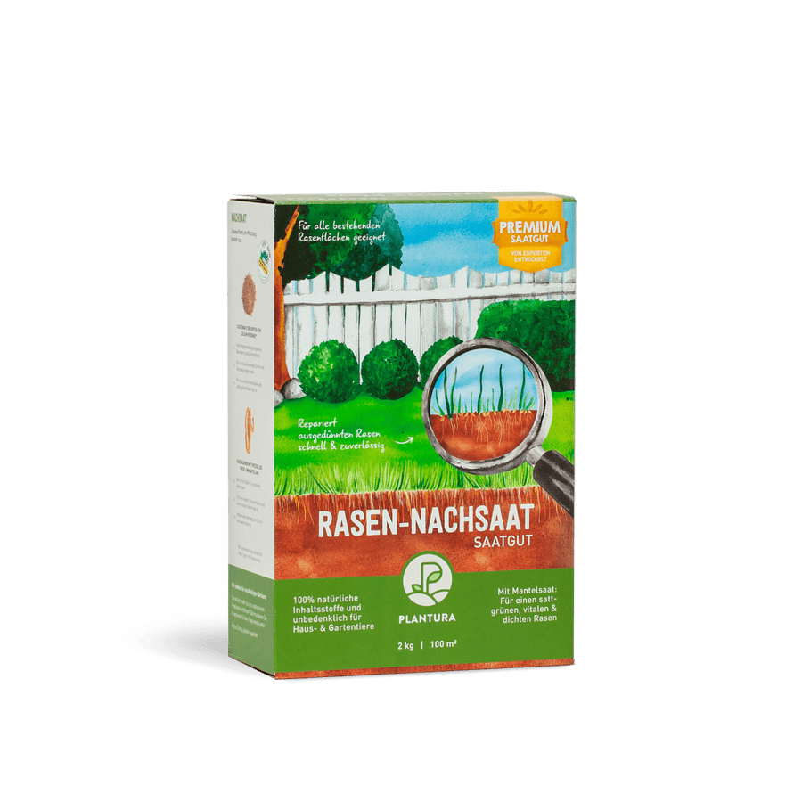 Premium Rasen-Nachsaat 2 kg von Plantura