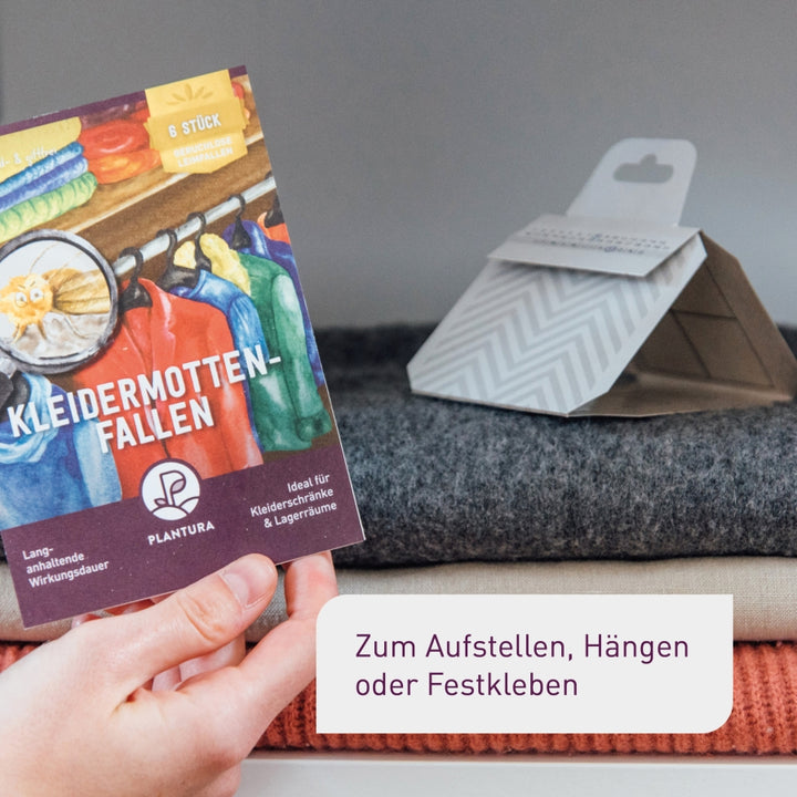 Leimfallen für männliche Kleidermotten