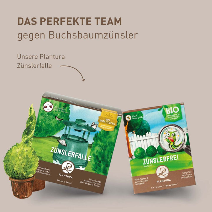 Plantura Zünslerfrei XenTari® und Zünslerfalle